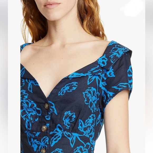 Free People A Thing Called Love Mini Dress EUC - Picture 3 of 8